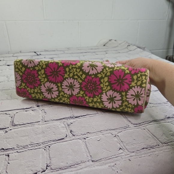 Amy Butler fabric floral barrel small purse new - Picture 4 of 8